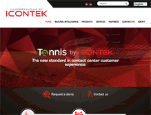Tablet Screenshot of icontek.com